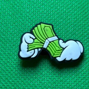 🌼 (5/$10 or 10/$15) NEW “Money Moves” Croc Charm Collection Gift, Bundle to save